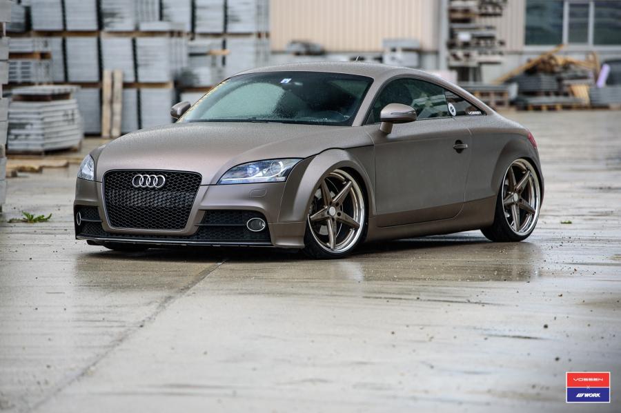  Audi TT Coupe on Vossen Wheels (VWS-3) 2016 года  (фото 1 из 25)